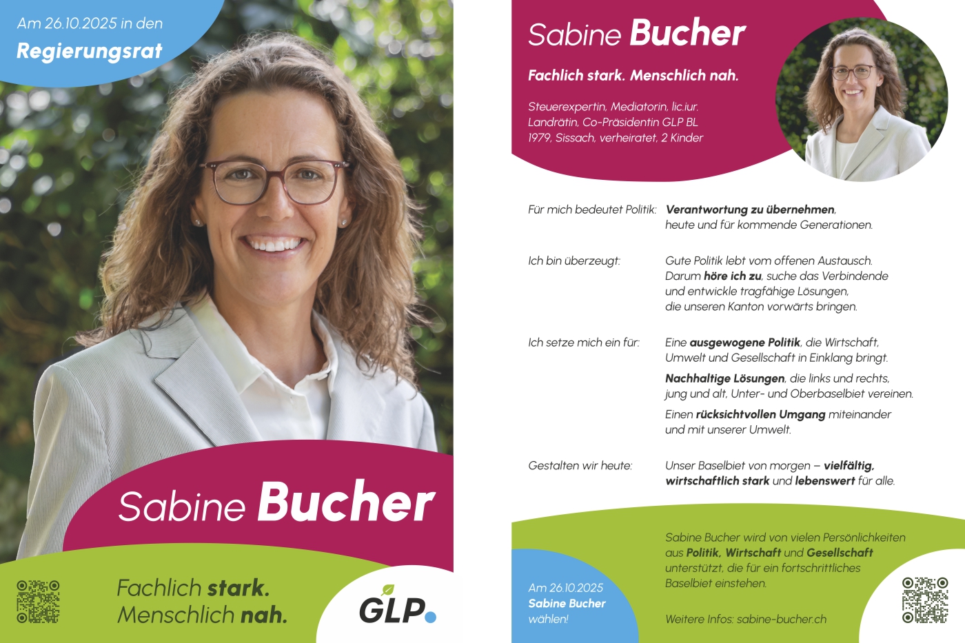 Sabine Bucher in den Regierungsrat