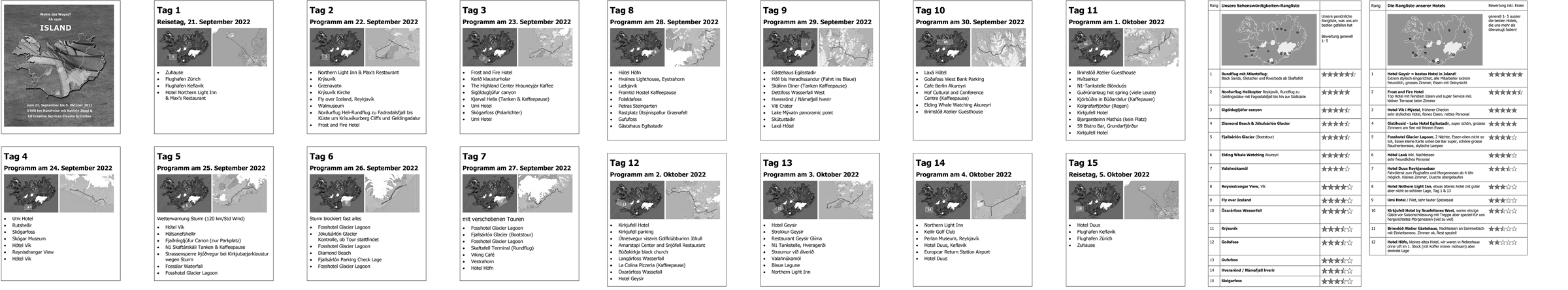 Reiseprogramm lang