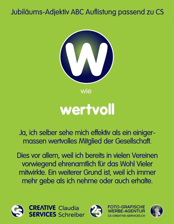 CS Eigenschaften W